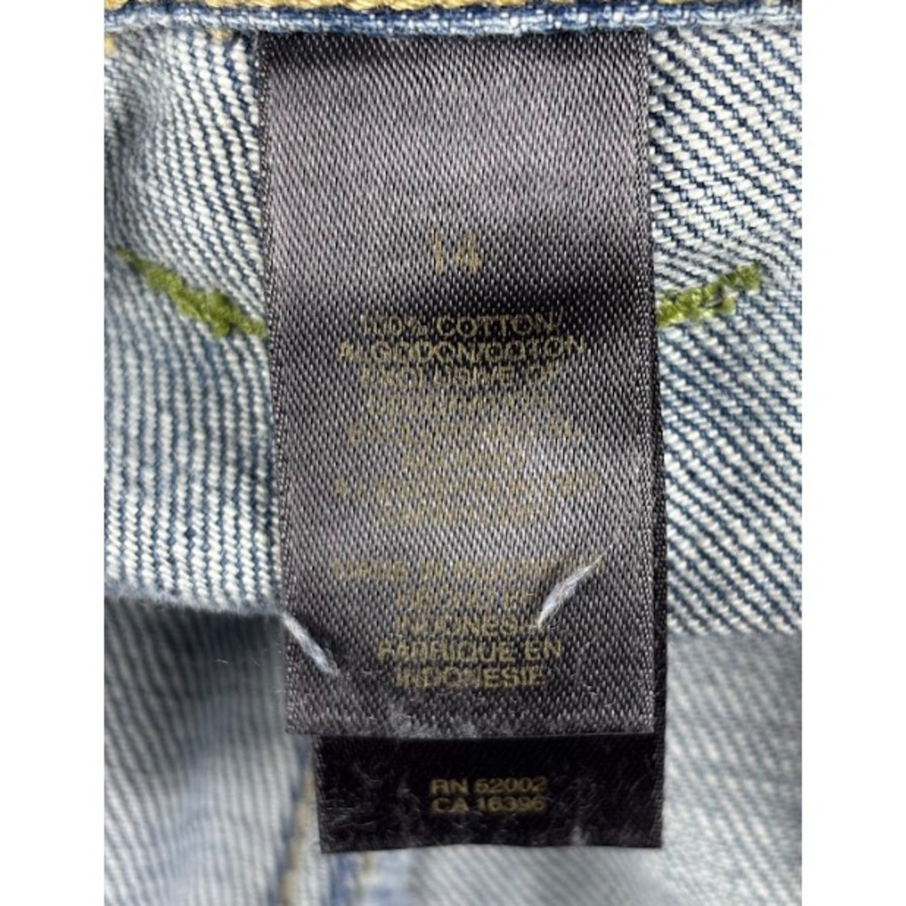 Liz Claiborne Embroidered Bootcut Jeans 14 Boho Festival Denim Chic Retro - Picture 11 of 11